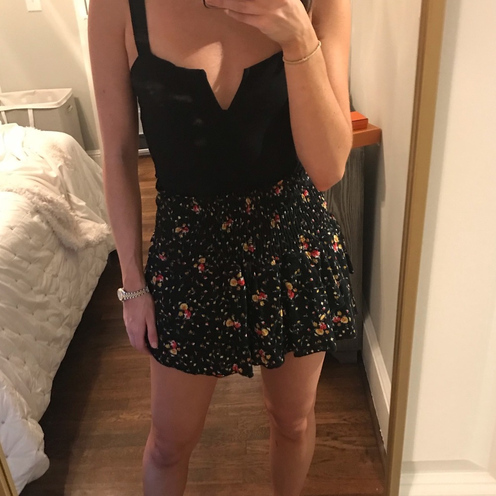 Blue Life Ruffle Mini Skort